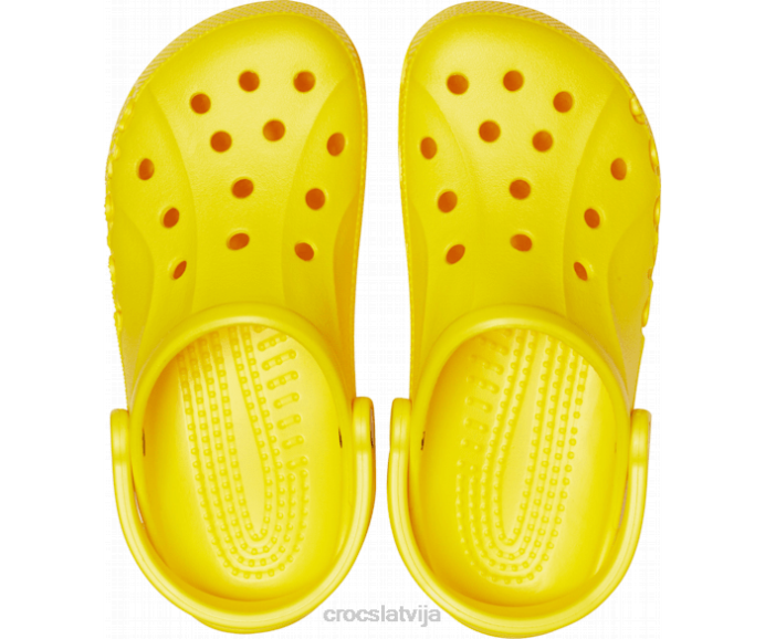 baya koka tupele sievietes Crocs kurpes N46T79 citronu