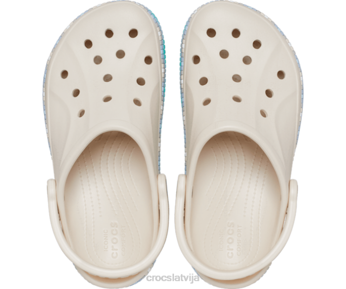 bayaband chevron joslas tupele sievietes Crocs kurpes N46T145 apmetums/multi