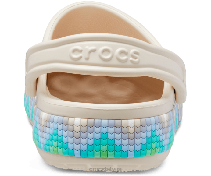 bayaband chevron joslas tupele sievietes Crocs kurpes N46T145 apmetums/multi