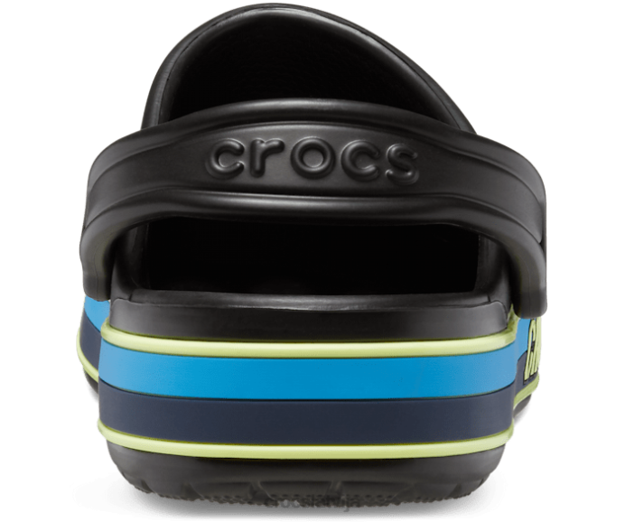 bayaband sporta joslas koka tupele sievietes Crocs kurpes N46T120 melns/multi