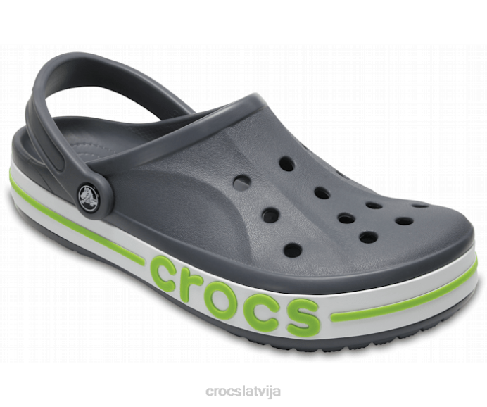 bayaband tupele sievietes Crocs kurpes N46T46 ogles/volts zaļš
