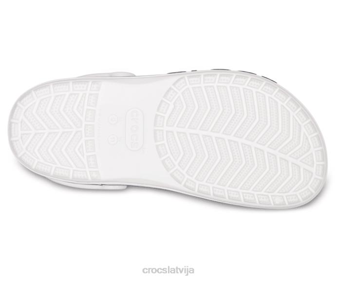 bayaband tupele sievietes Crocs kurpes N46T47 balts/navy