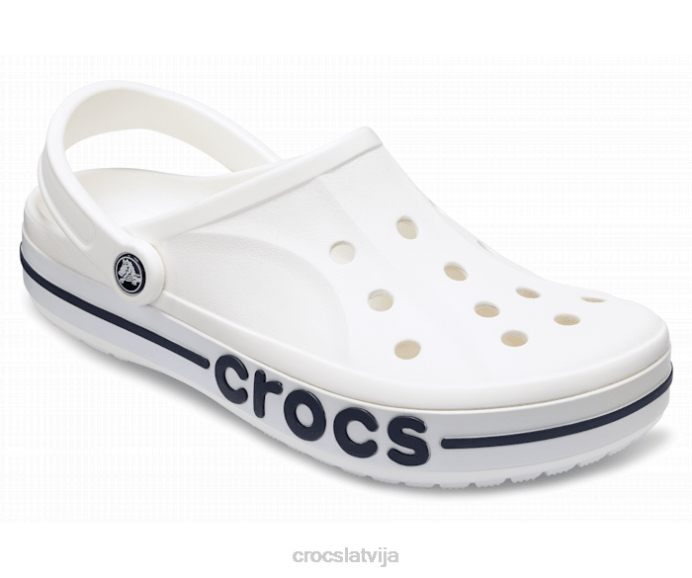 bayaband tupele sievietes Crocs kurpes N46T47 balts/navy