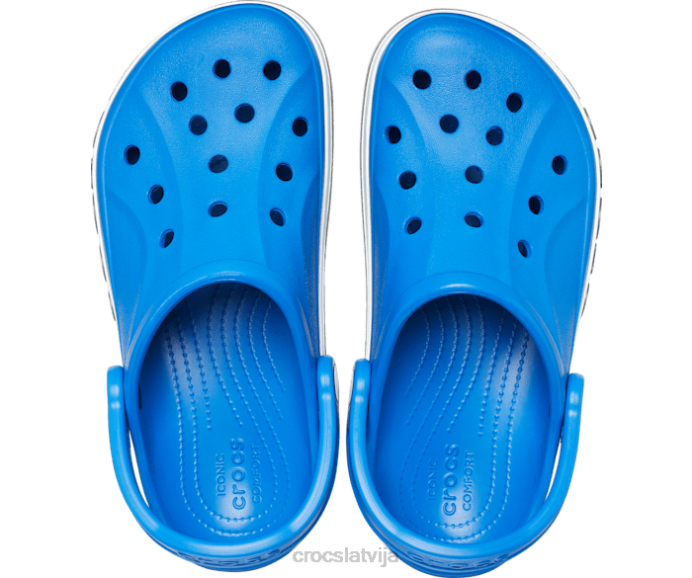 bayaband tupele sievietes Crocs kurpes N46T51 spilgti kobalta/slānekļa pelēks