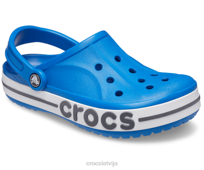 bayaband tupele sievietes Crocs kurpes N46T51 spilgti kobalta/slānekļa pelēks