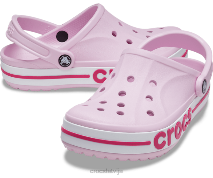 bayaband tupele sievietes Crocs kurpes N46T53 balerīna rozā/konfekšu rozā