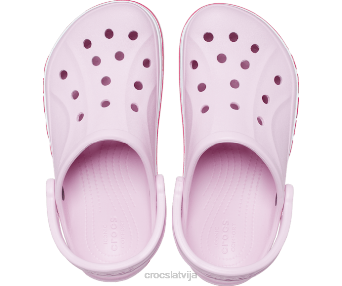 bayaband tupele sievietes Crocs kurpes N46T53 balerīna rozā/konfekšu rozā