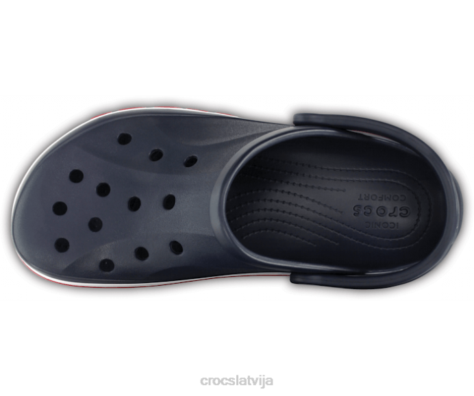 bayaband tupele sievietes Crocs kurpes N46T55 navy/pipari