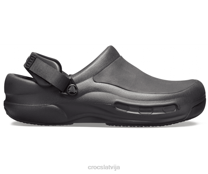 bistro pro literide koka tupele sievietes Crocs kurpes N46T200 melns