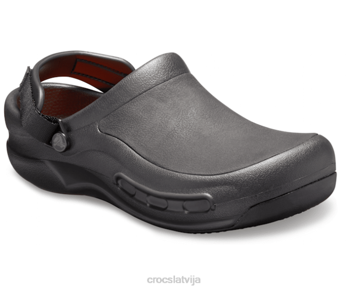 bistro pro literide koka tupele sievietes Crocs kurpes N46T200 melns