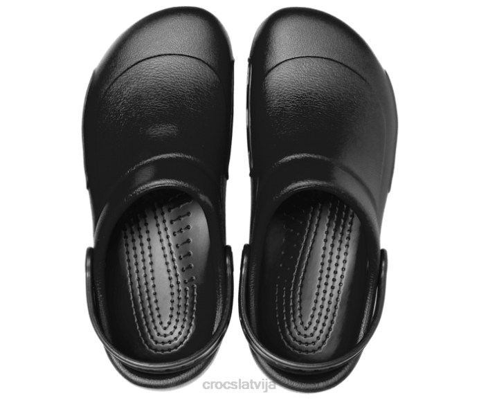 bistro tupele sievietes Crocs kurpes N46T151 melns
