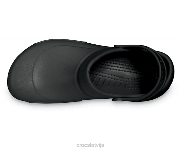 bistro tupele sievietes Crocs kurpes N46T151 melns