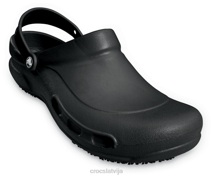 bistro tupele sievietes Crocs kurpes N46T151 melns
