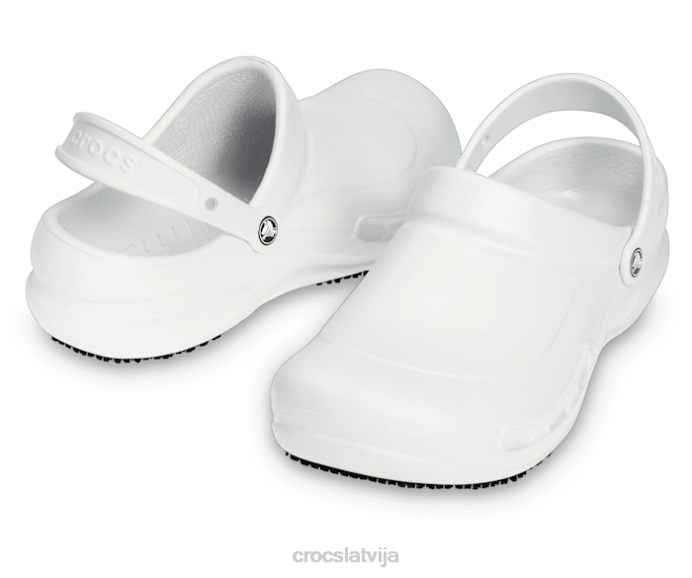 bistro tupele sievietes Crocs kurpes N46T152 balts