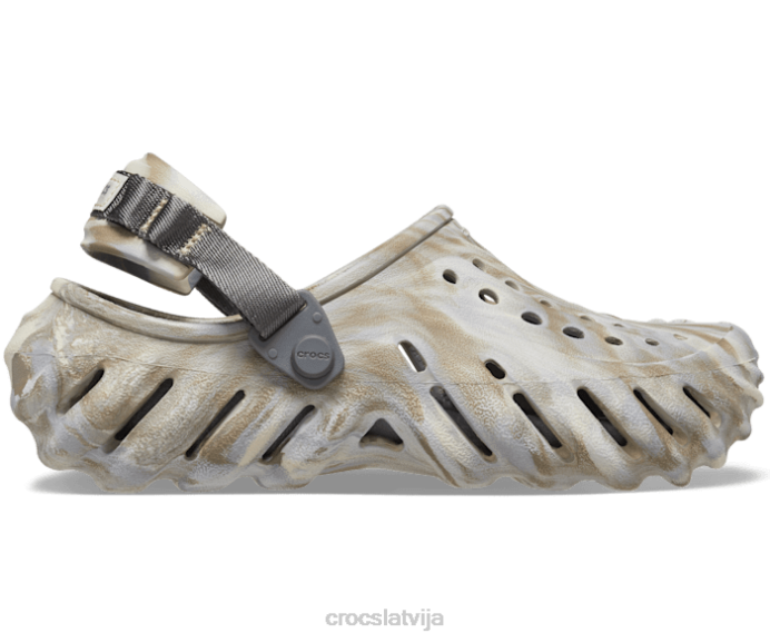 echo marmora koka tupele sievietes Crocs kurpes N46T128 kauls/multi