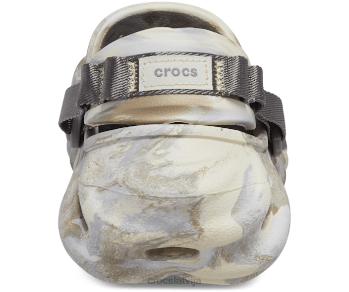 echo marmora koka tupele sievietes Crocs kurpes N46T128 kauls/multi