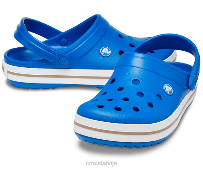 joslas aizsprostojums sievietes Crocs kurpes N46T56 zila skrūve
