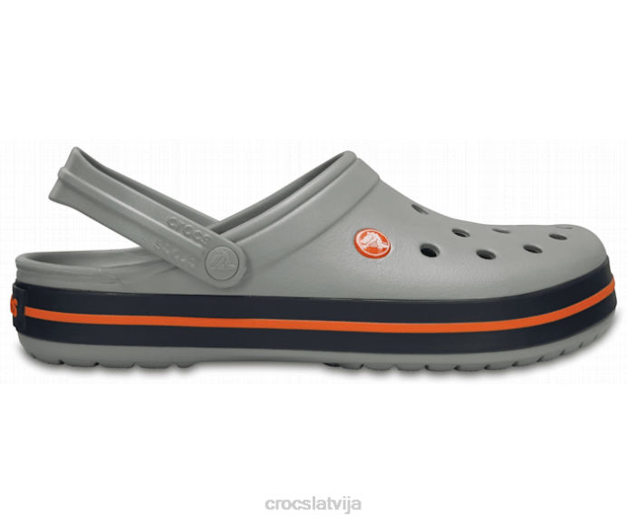 joslas aizsprostojums sievietes Crocs kurpes N46T57 gaiši pelēks/navy