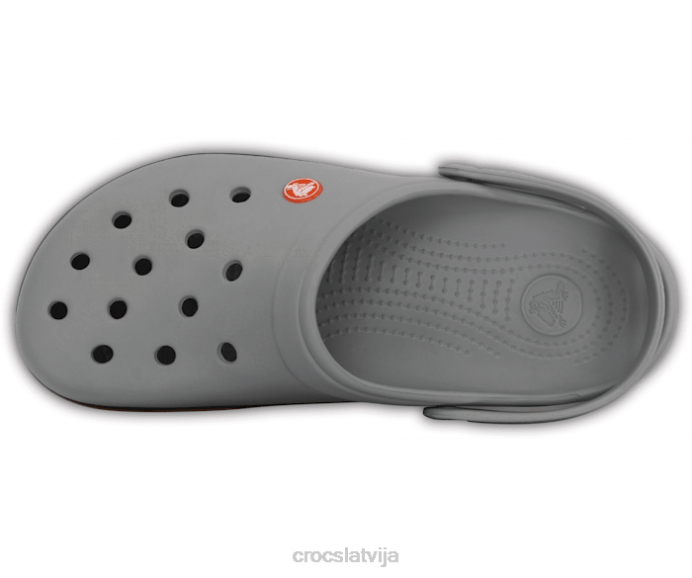 joslas aizsprostojums sievietes Crocs kurpes N46T57 gaiši pelēks/navy