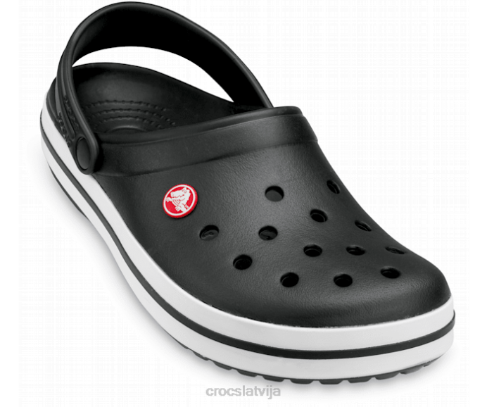 joslas aizsprostojums sievietes Crocs kurpes N46T61 melns