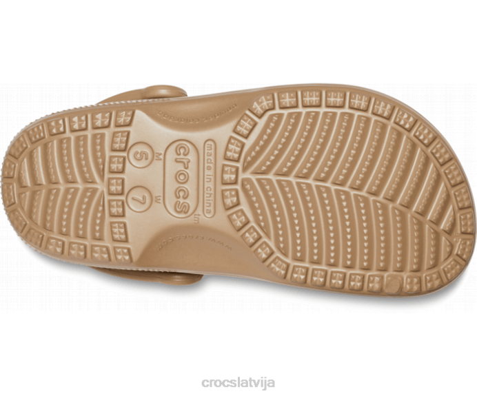 klasiska koka tupele sievietes Crocs kurpes N46T10 haki