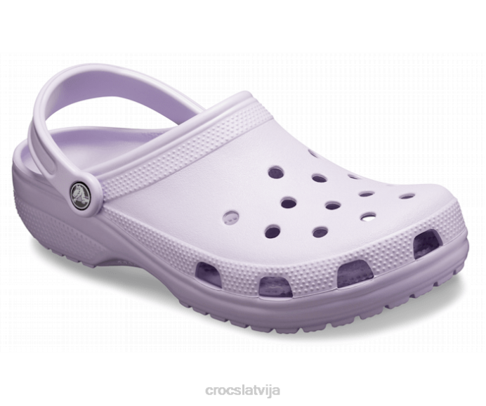 klasiska koka tupele sievietes Crocs kurpes N46T12 lavandas