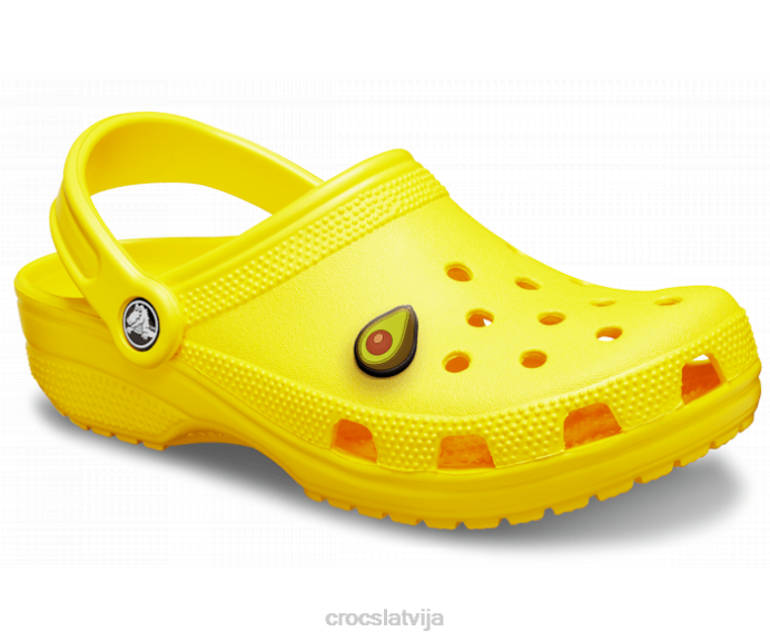 klasiska koka tupele sievietes Crocs kurpes N46T14 citronu