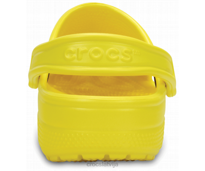 klasiska koka tupele sievietes Crocs kurpes N46T14 citronu