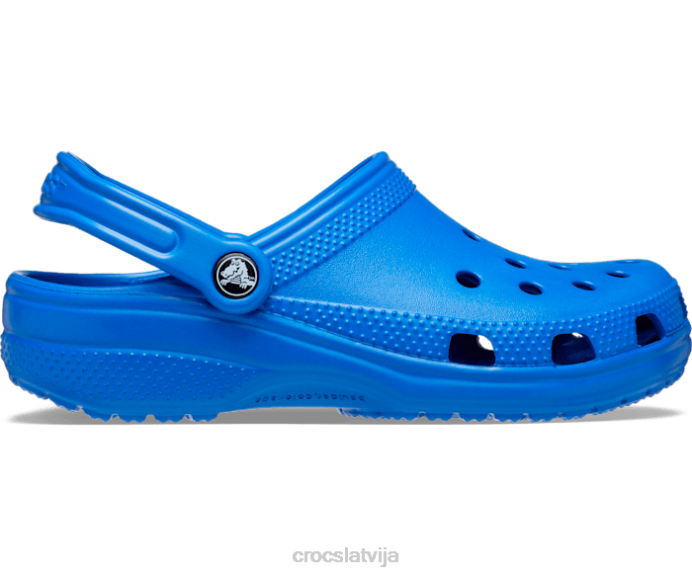 klasiska koka tupele sievietes Crocs kurpes N46T16 zila skrūve