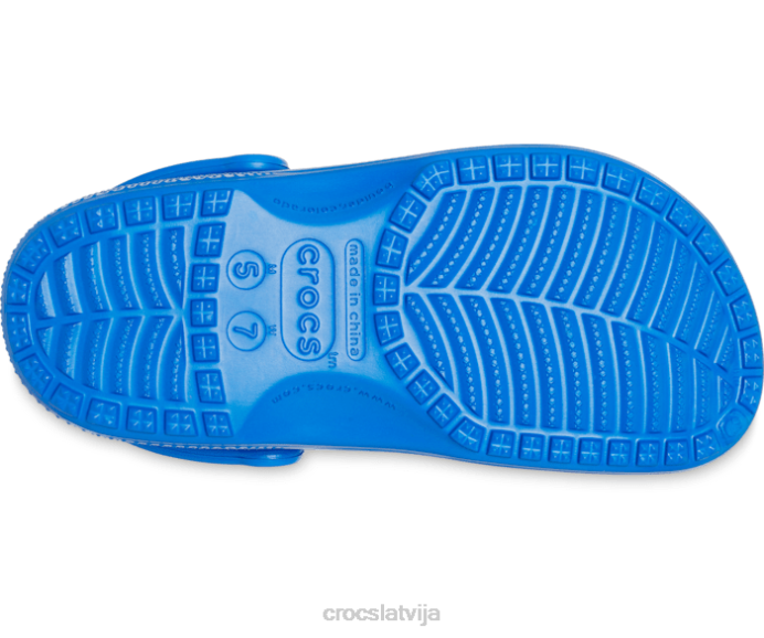 klasiska koka tupele sievietes Crocs kurpes N46T16 zila skrūve