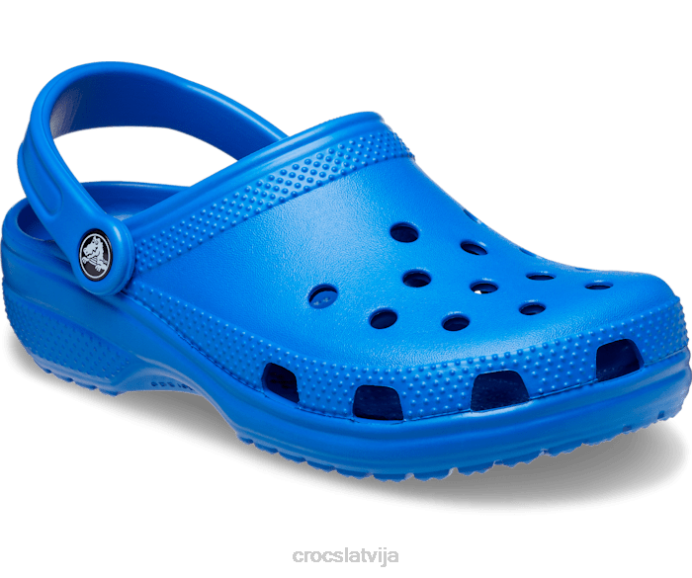 klasiska koka tupele sievietes Crocs kurpes N46T16 zila skrūve