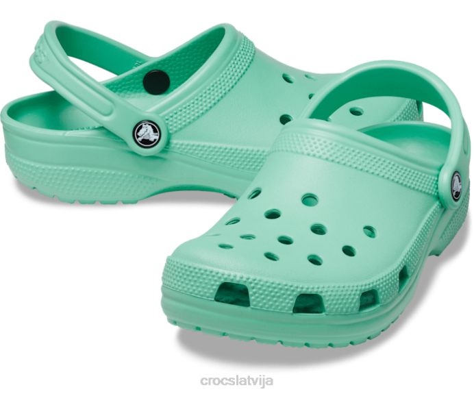 klasiska koka tupele sievietes Crocs kurpes N46T18 nefrīta akmens