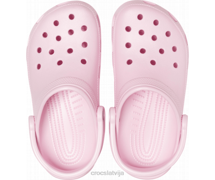 klasiska koka tupele sievietes Crocs kurpes N46T22 balerīna rozā