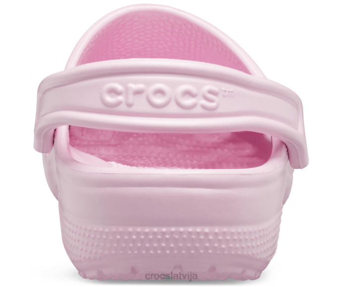 klasiska koka tupele sievietes Crocs kurpes N46T22 balerīna rozā
