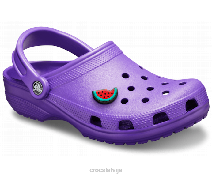 klasiska koka tupele sievietes Crocs kurpes N46T25 neona violets