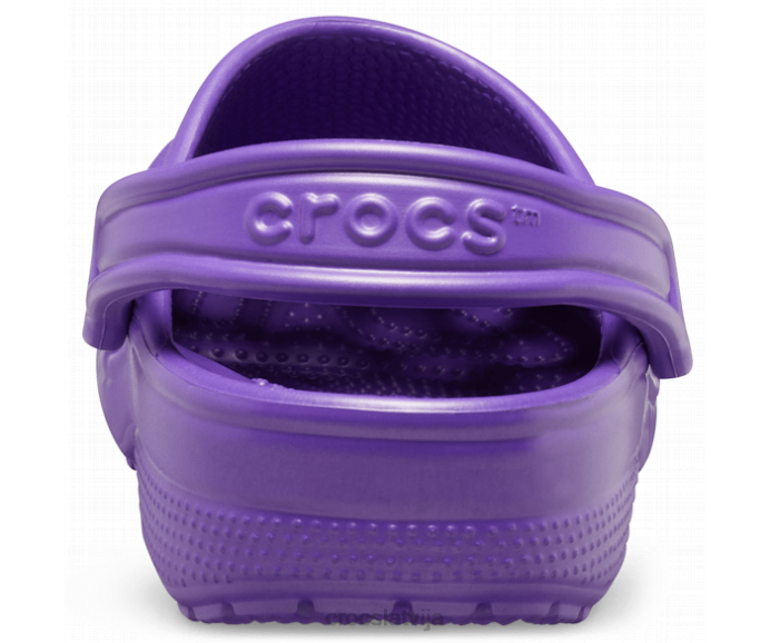 klasiska koka tupele sievietes Crocs kurpes N46T25 neona violets