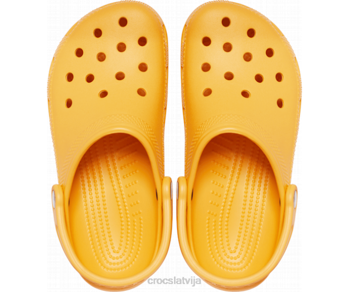 klasiska koka tupele sievietes Crocs kurpes N46T26 apelsīnu sorbets