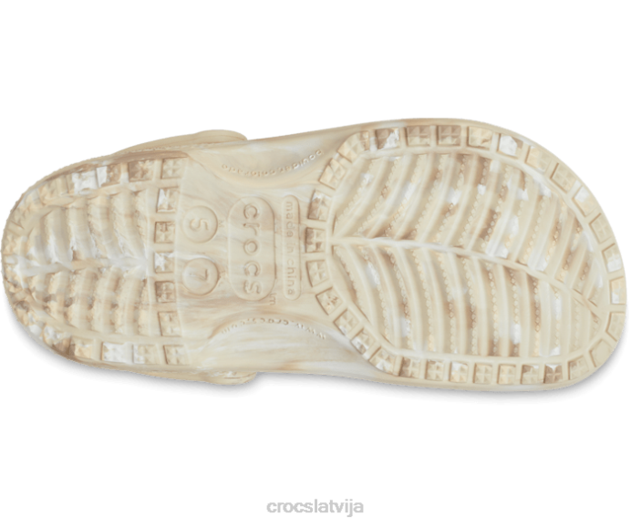 klasiska marmora koka tupele sievietes Crocs kurpes N46T155 kauls/multi