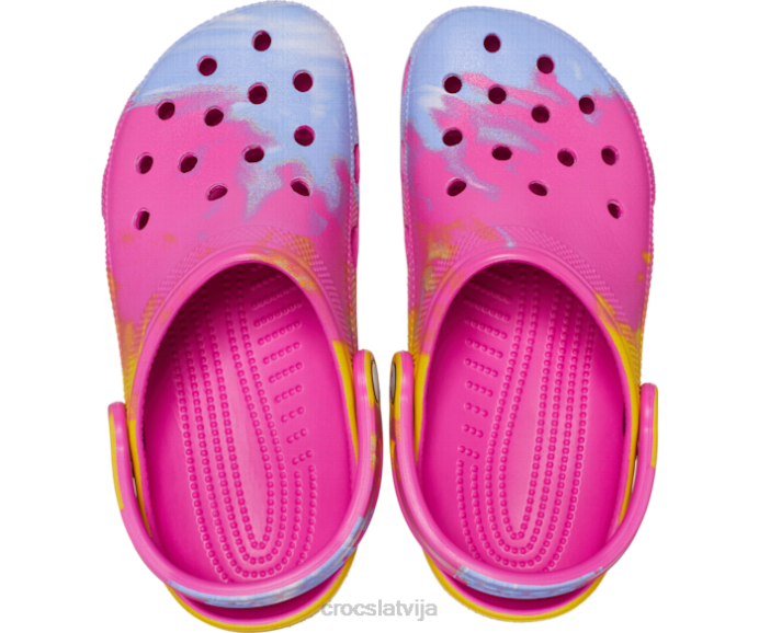 klasiska ombre koka tupele sievietes Crocs kurpes N46T149 sula/multi