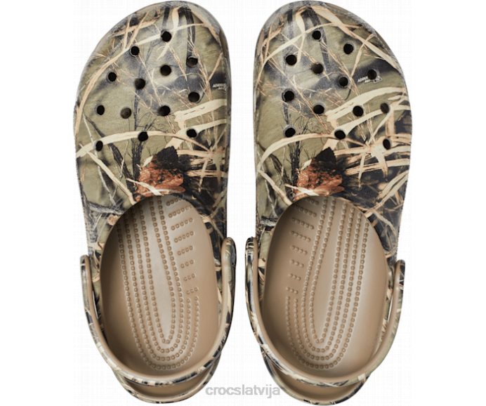 klasiskais realtree v2 sievietes Crocs kurpes N46T150 haki