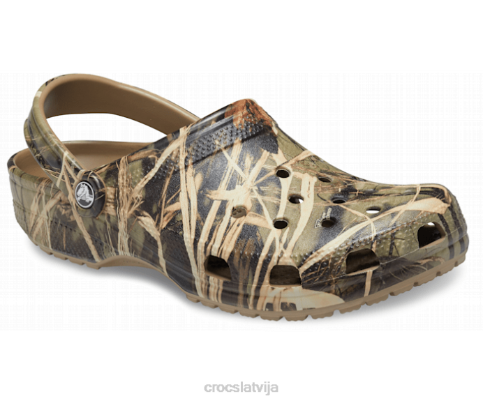 klasiskais realtree v2 sievietes Crocs kurpes N46T150 haki