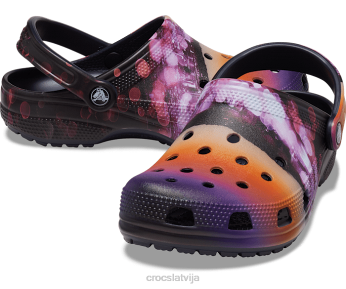 klasisks meta scape koka tupele sievietes Crocs kurpes N46T130 dziļa flote