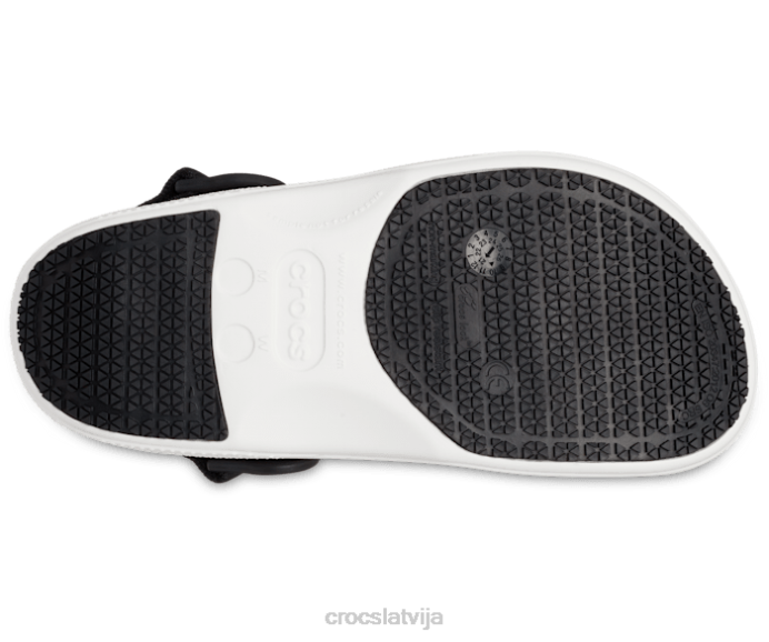 klasisks regulējams siksnas tupele sievietes Crocs kurpes N46T169 balts