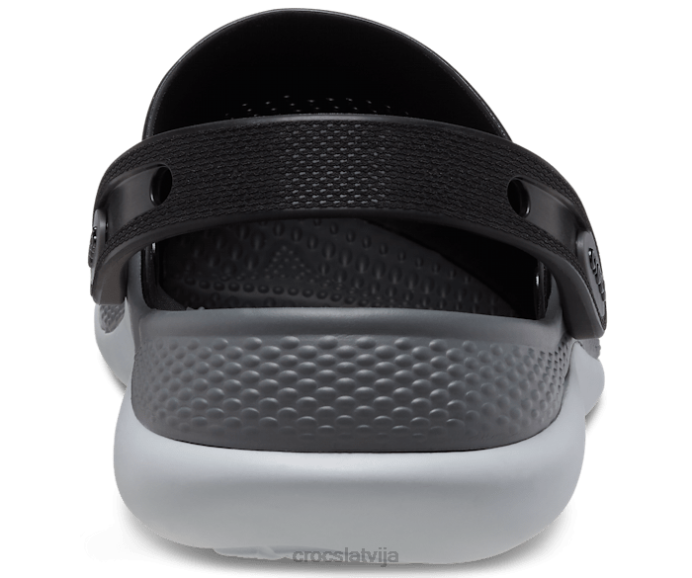 literide 360 ​​koka tupele sievietes Crocs kurpes N46T67 melns/slānekļa pelēks