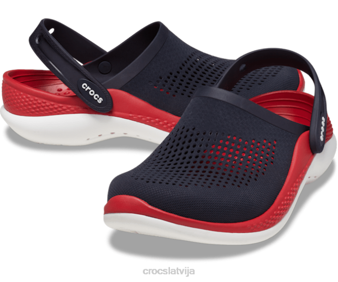 literide 360 ​​koka tupele sievietes Crocs kurpes N46T70 navy/pipari