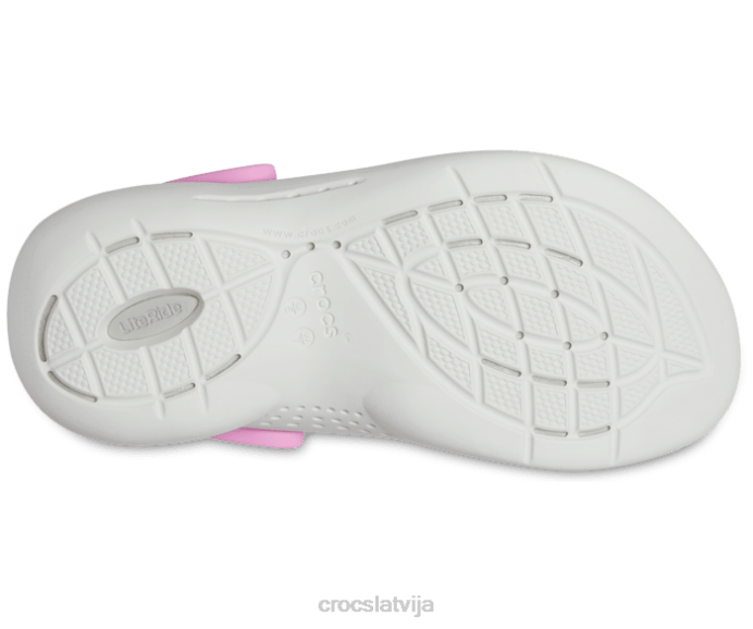 literide 360 ​​koka tupele sievietes Crocs kurpes N46T73 taffy rozā