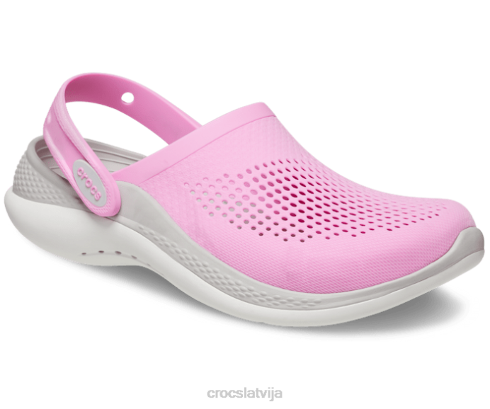 literide 360 ​​koka tupele sievietes Crocs kurpes N46T73 taffy rozā