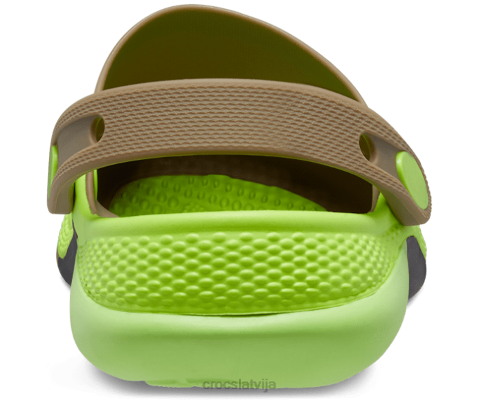 literide 360 ​​ombre koka tupele sievietes Crocs kurpes N46T147 haki/multi