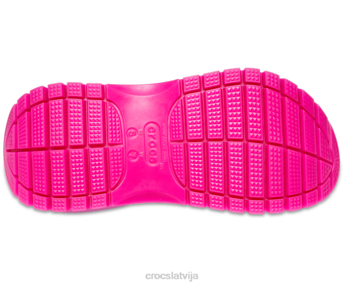 mega simpātiju tupele sievietes Crocs kurpes N46T85 melns