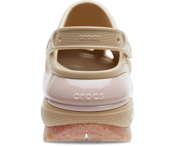mega simpātiju tupele sievietes Crocs kurpes N46T88 chai/multi